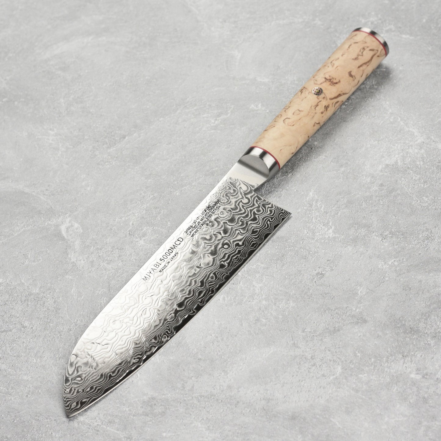 Miyabi Birchwood SG2 7" Santoku Knife