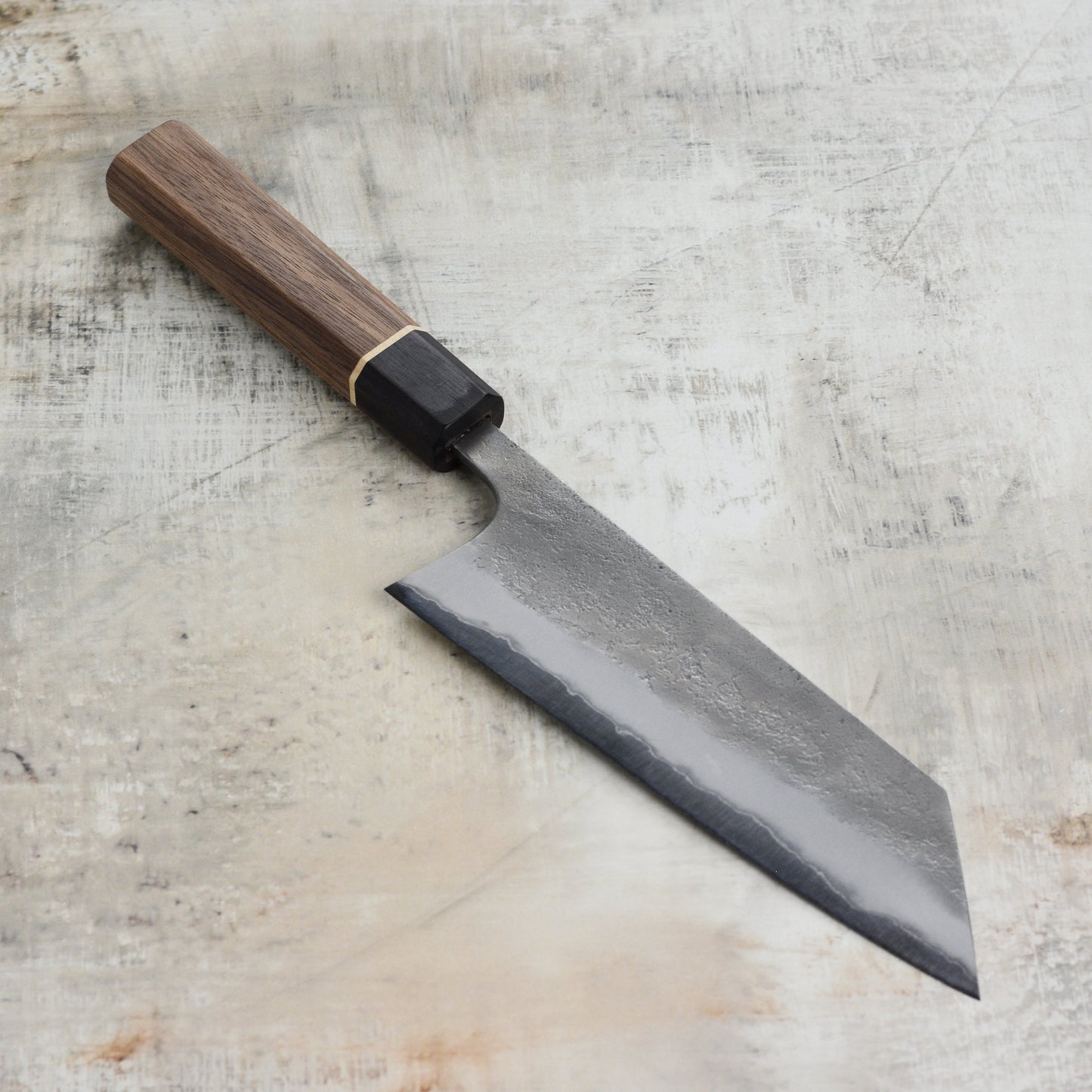 Matsubara Aogami #2 Nashiji Stainless Clad 6.7" Bunka