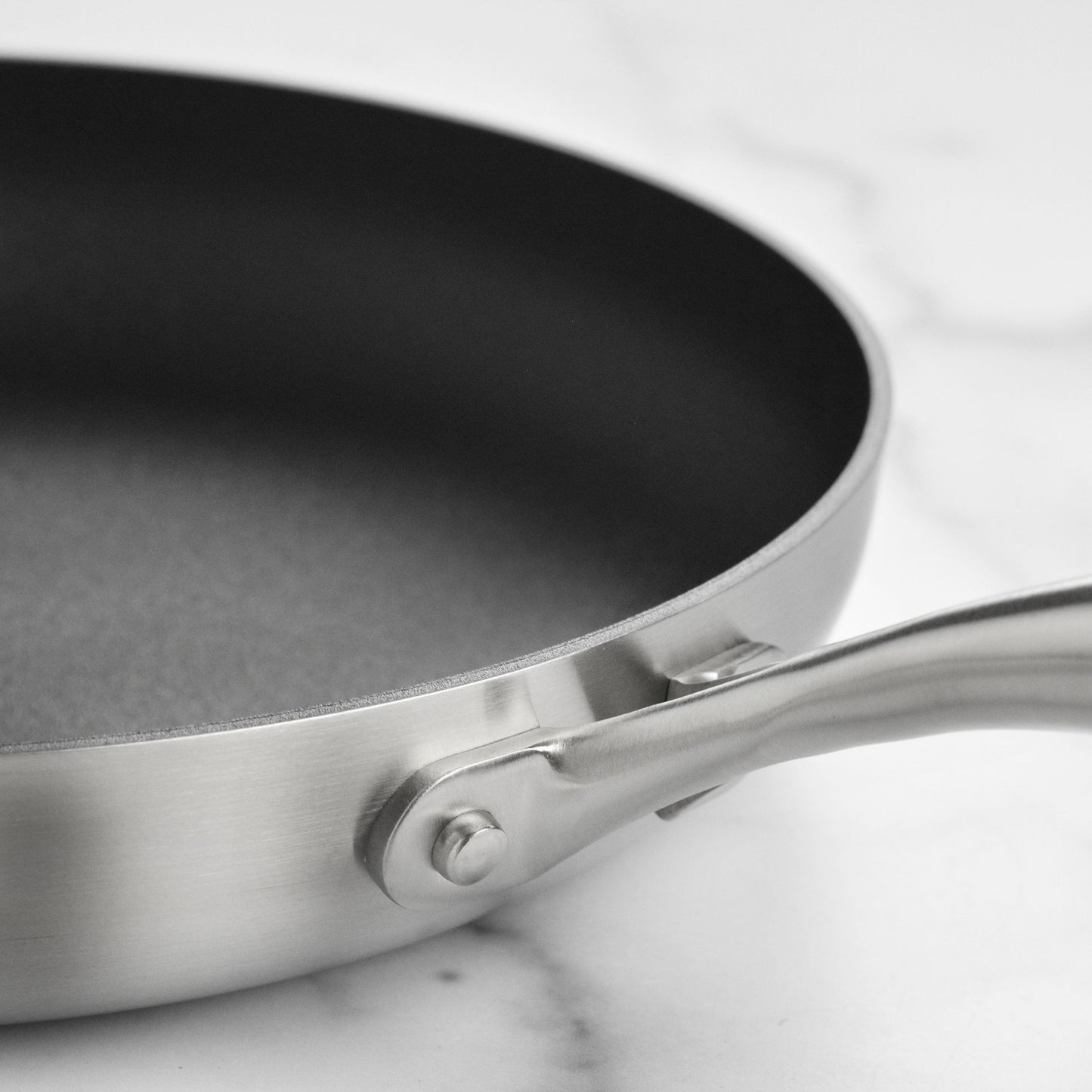Scanpan CX+ 11" Stainless Steel Nonstick Fry Pan with Lid