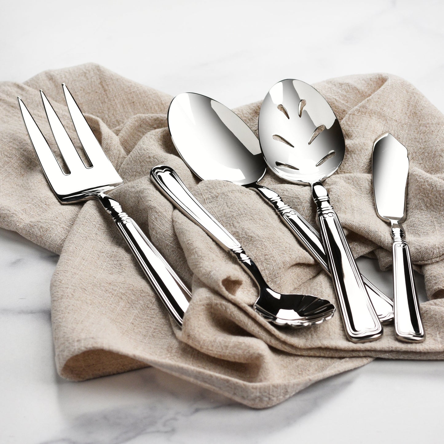 Zwilling Vintage 45 Piece Stainless Steel Flatware Set