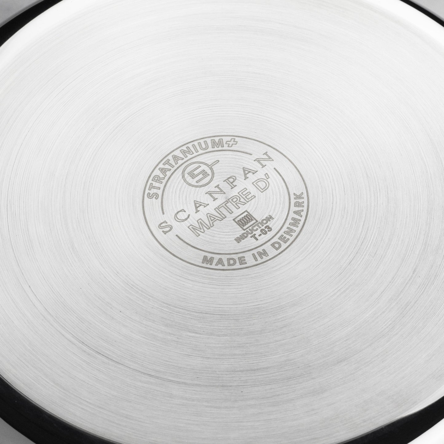 Scanpan Maitre D' Stratanium+ Nonstick Stainless Steel Fry Pan Set with Lids