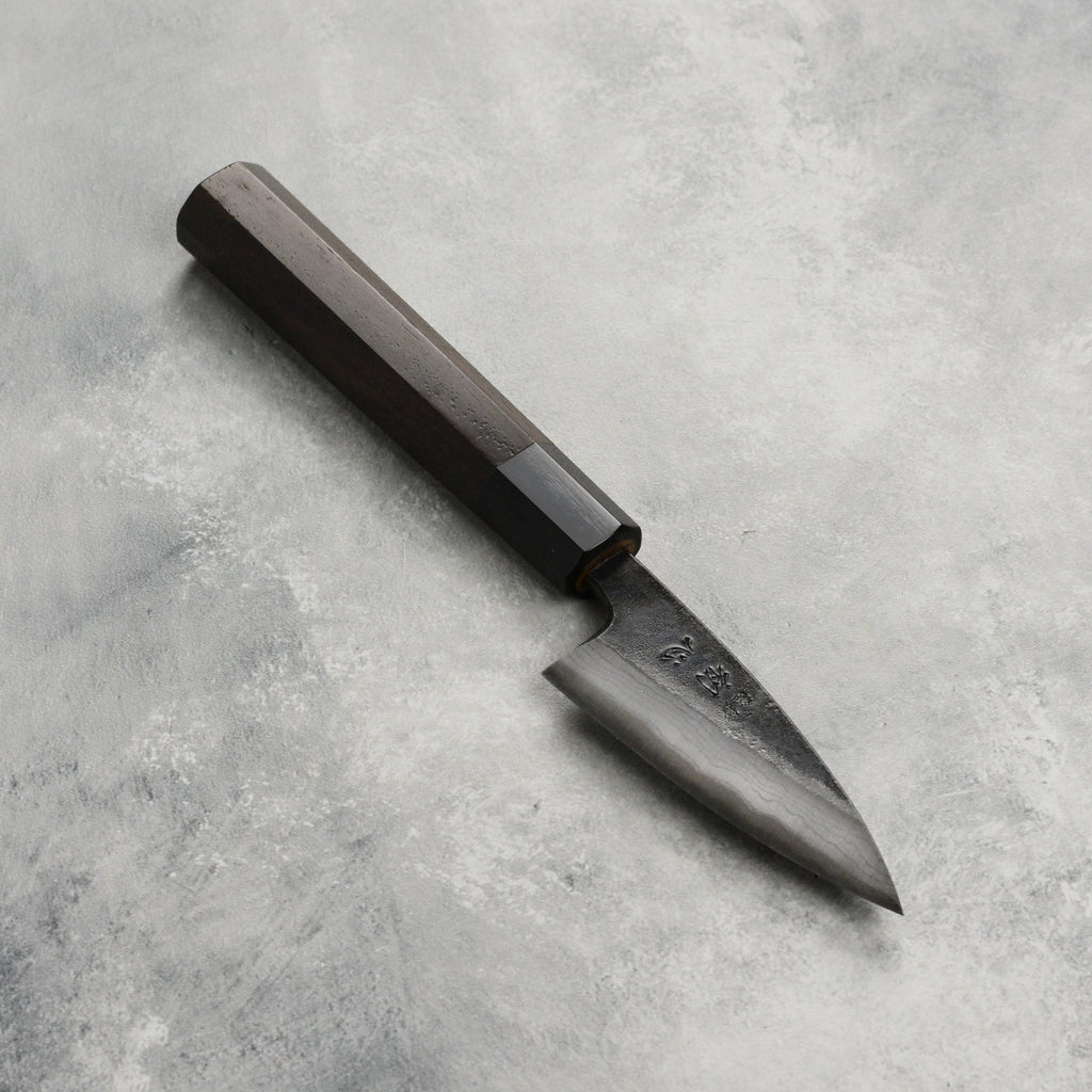 Hatsukokoro Kumokage Aogami Kurouchi Damascus 3.1" Petty