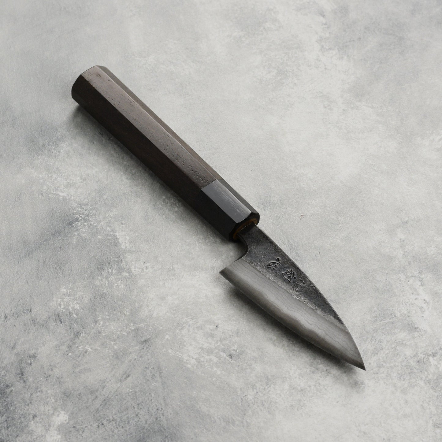 Hatsukokoro Kumokage Aogami Kurouchi Damascus 3.1" Petty