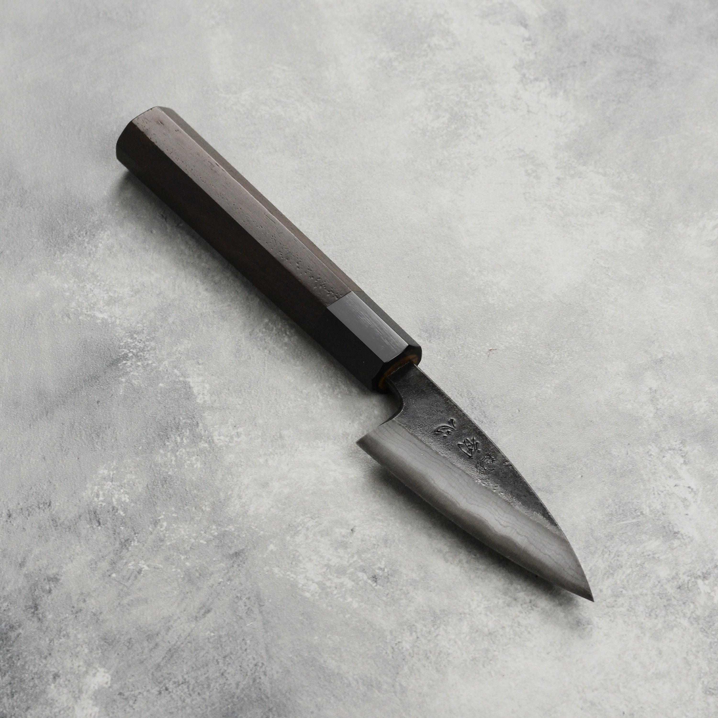 Hatsukokoro Kumokage Aogami Kurouchi Damascus 3.1" Petty