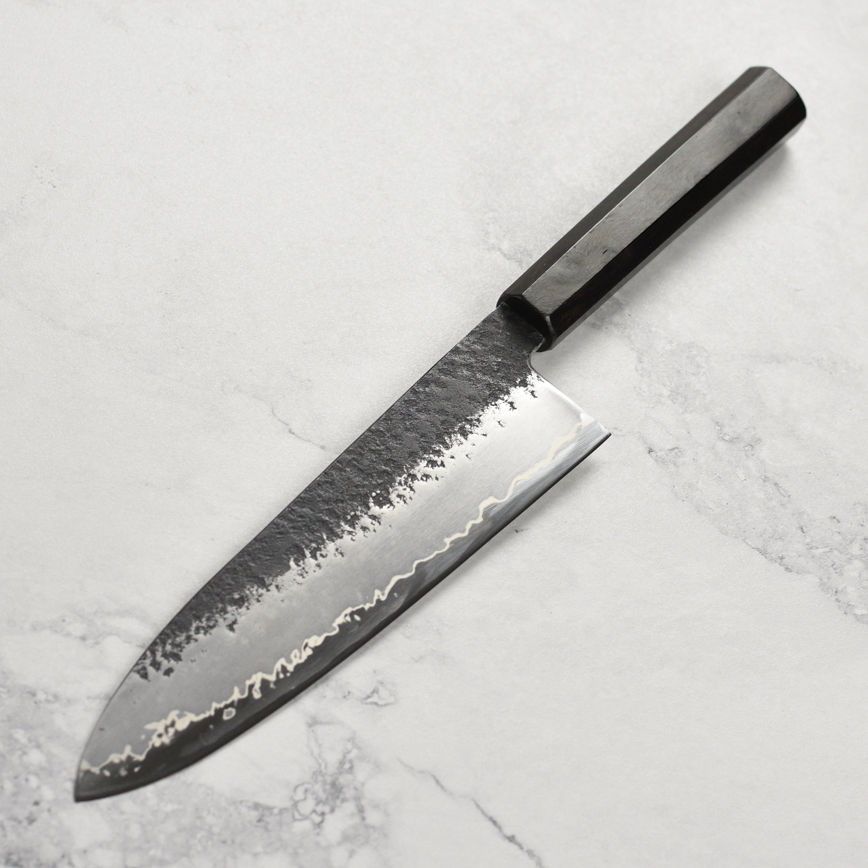 Zuma Black Forged Bunka & Chef's Knife Set with Sheaths