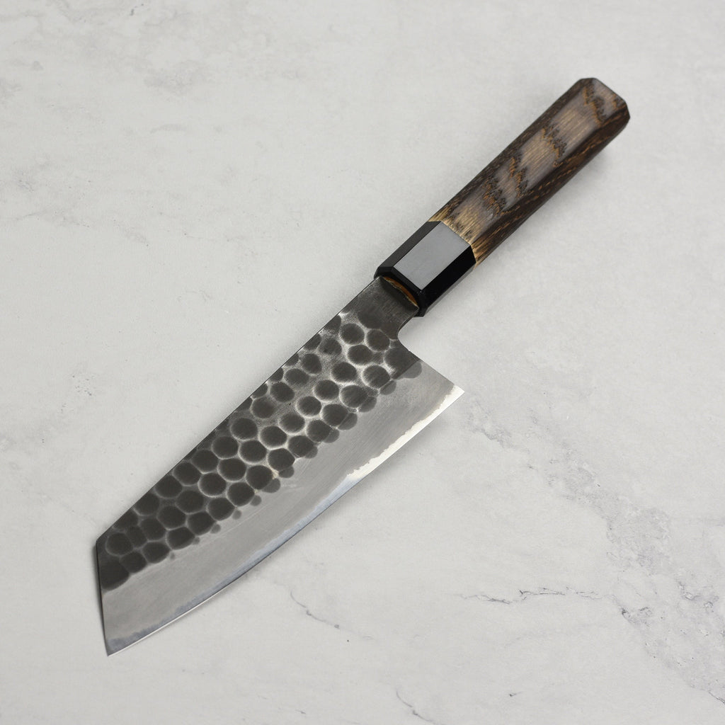 Hinoura Shirogami #2 Kurouchi Tsuchime 6.5" Bunka
