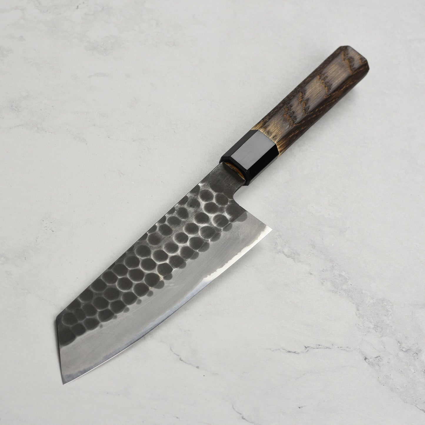 Hinoura Shirogami #2 Kurouchi Tsuchime 6.5" Bunka