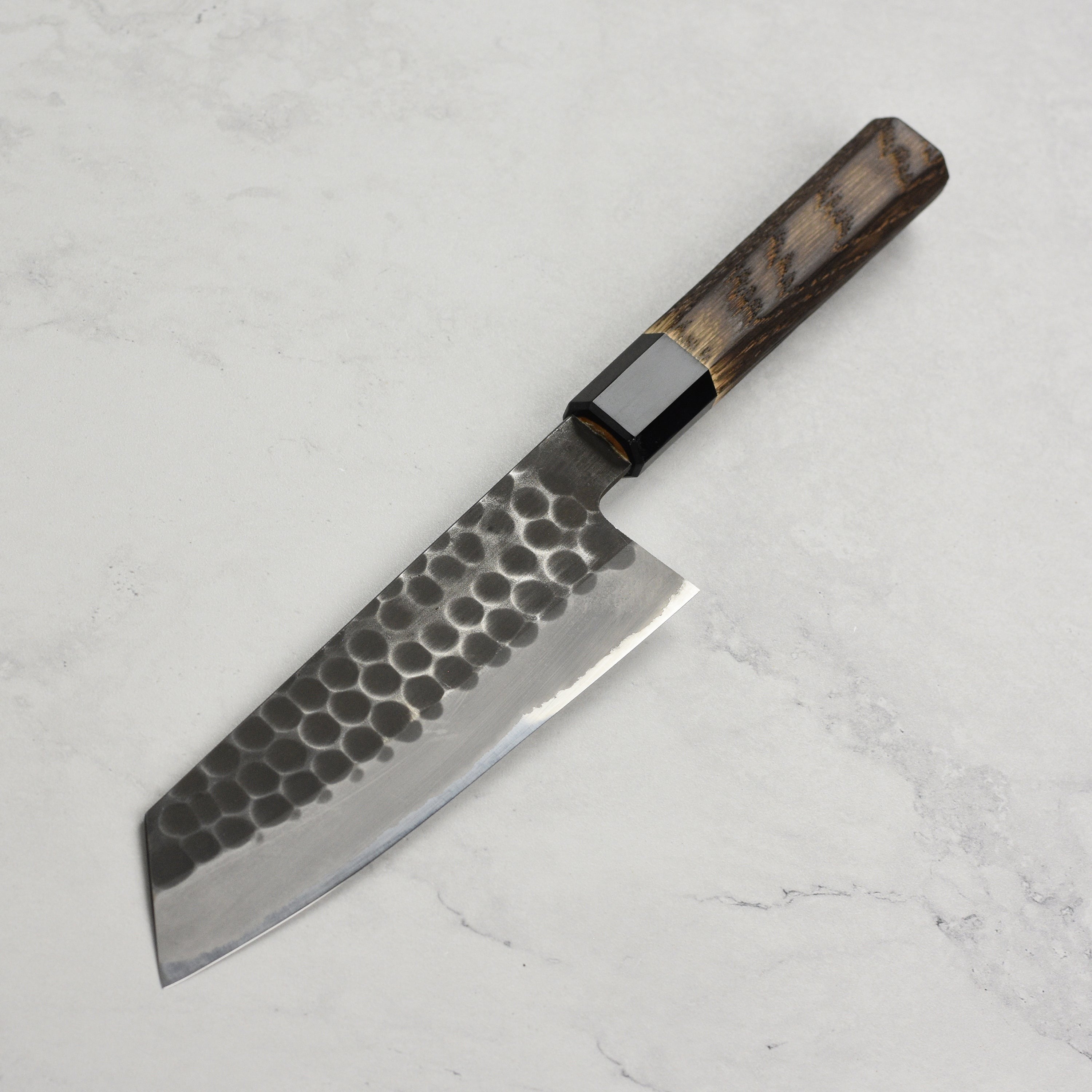 Hinoura Shirogami #2 Kurouchi Tsuchime 6.5" Bunka
