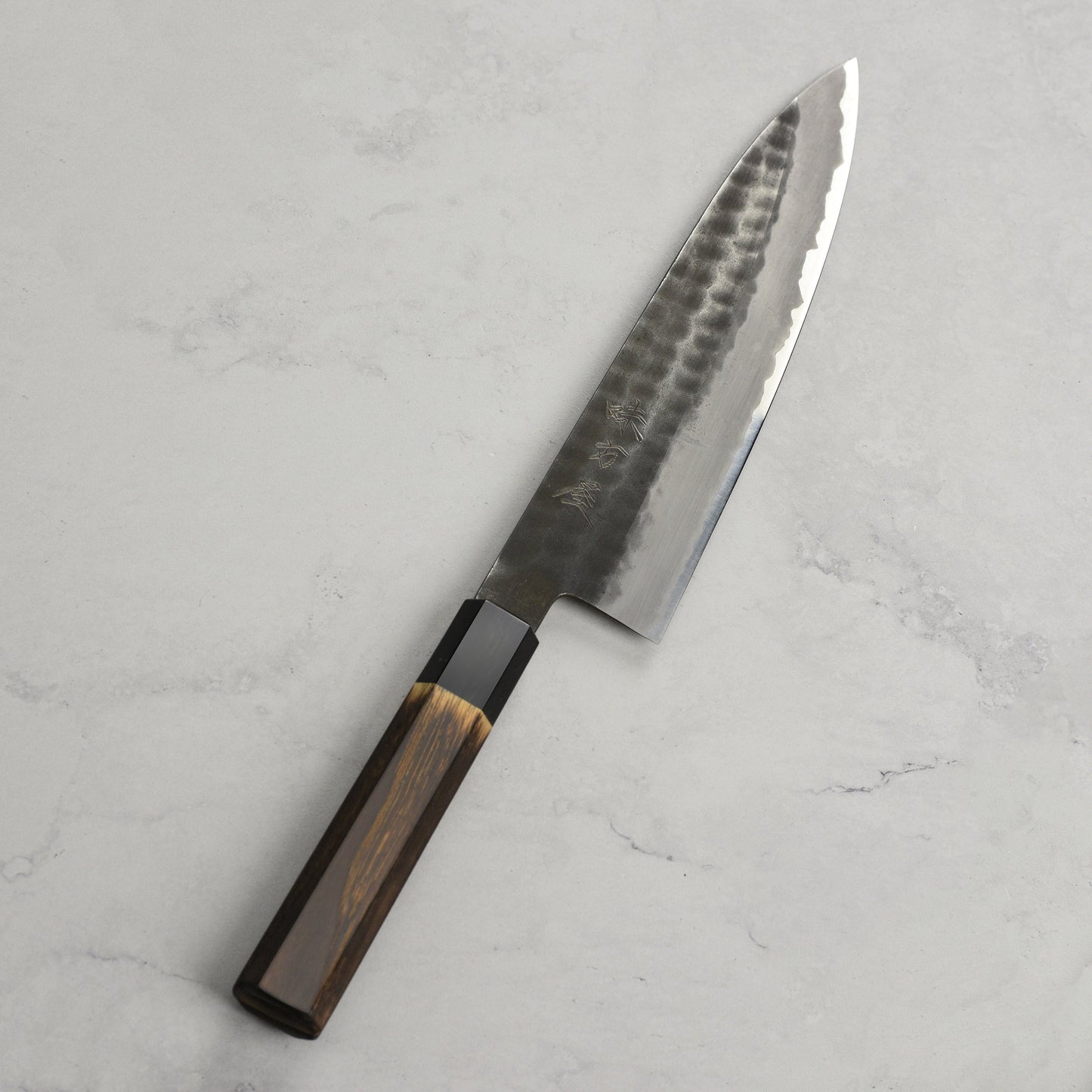Hinoura Shirogami #2 Kurouchi Tsuchime 8.25" Gyuto