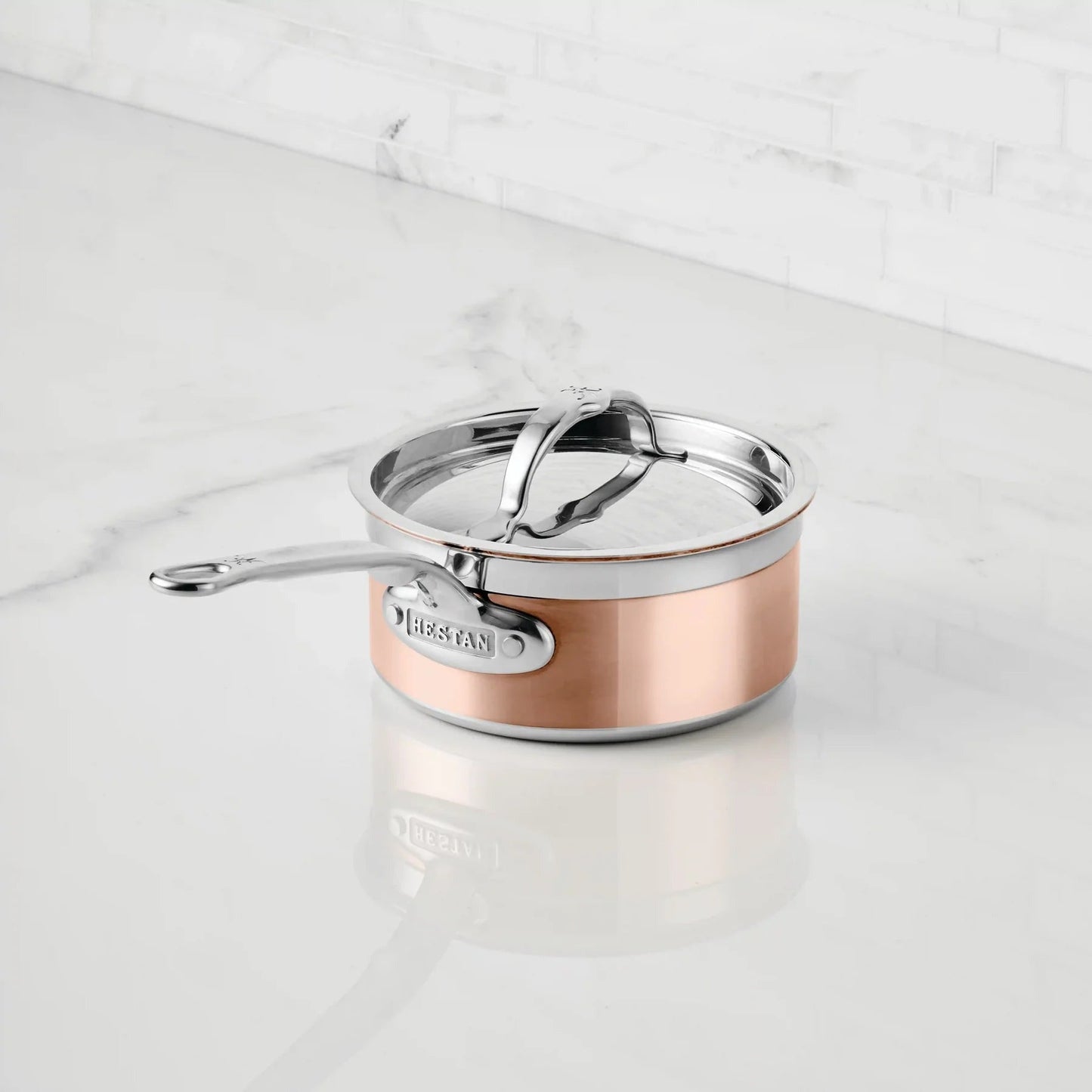 Hestan CopperBond 1.5-quart Induction Copper Saucepan