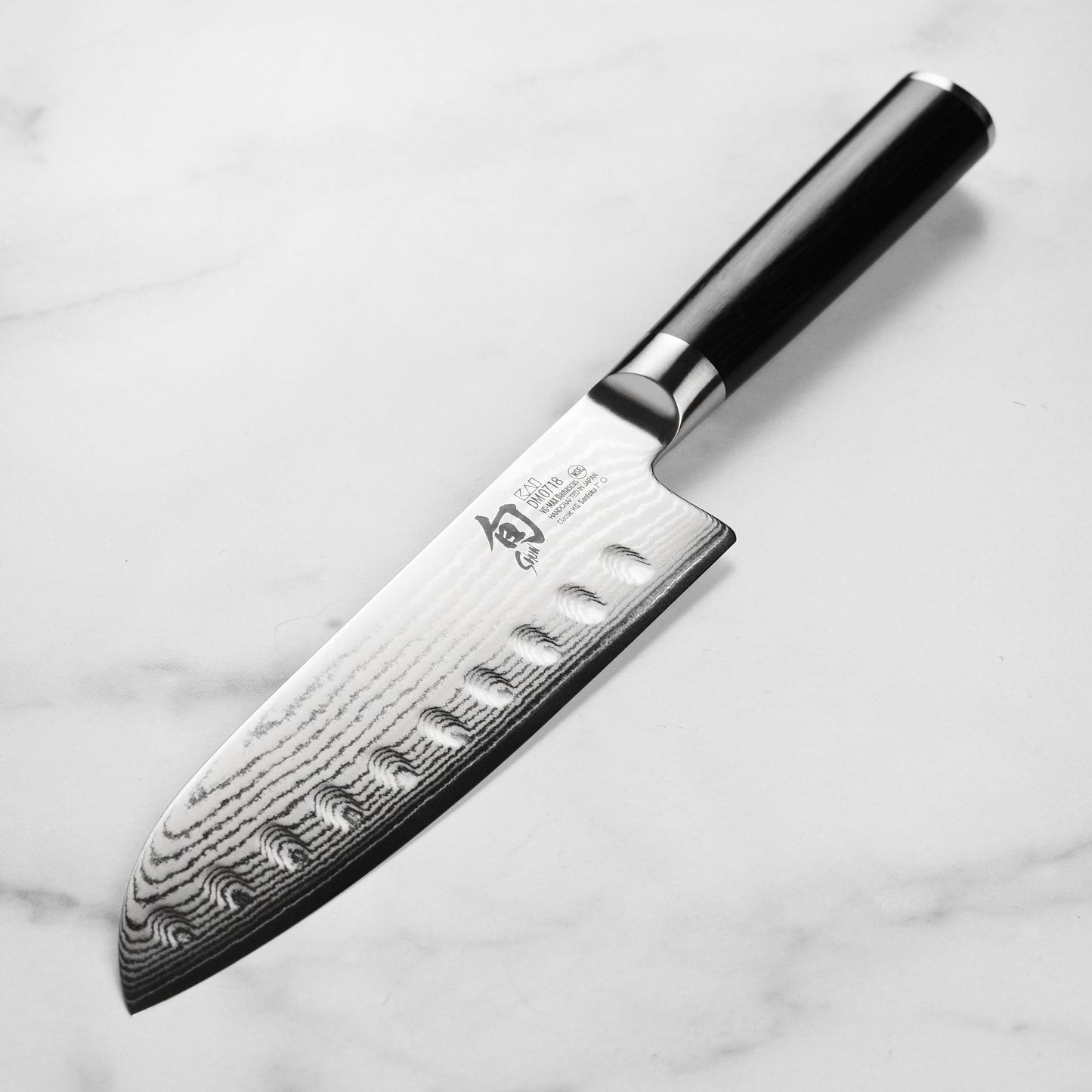 Shun Classic 7" Hollow Edge Santoku Knife