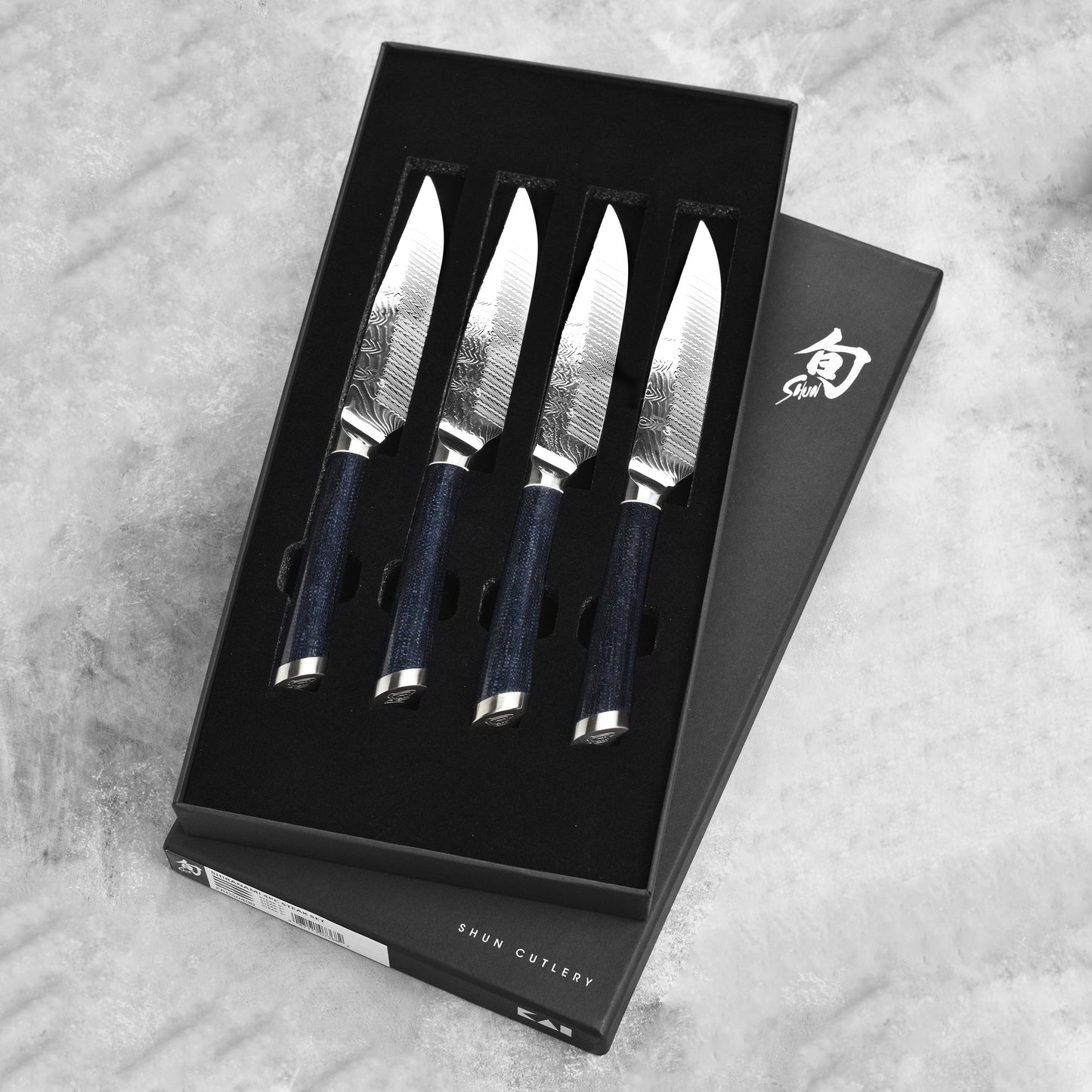 Shun Shiranami 4 Piece Steak Knife Set