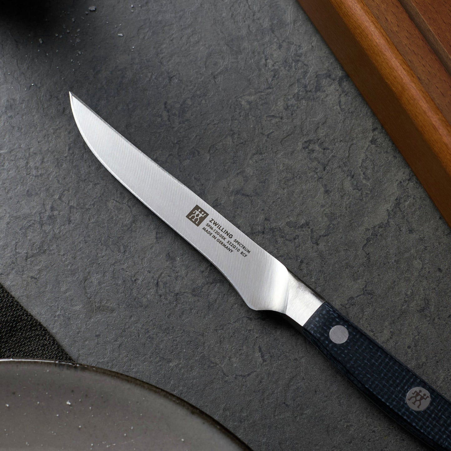 Zwilling Spectrum 4 Piece Steak Knife Set with Wooden Case