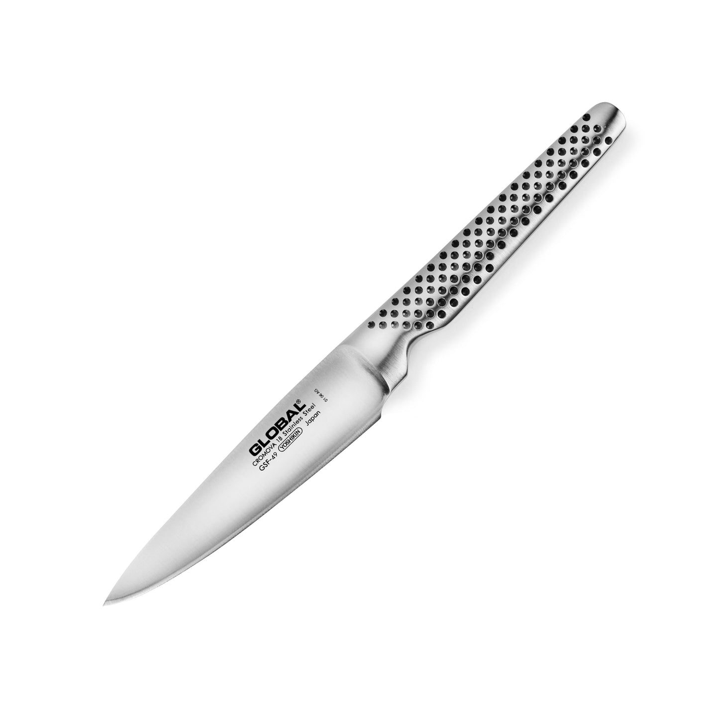Global 4.25" Utility Knife with Solid Handle