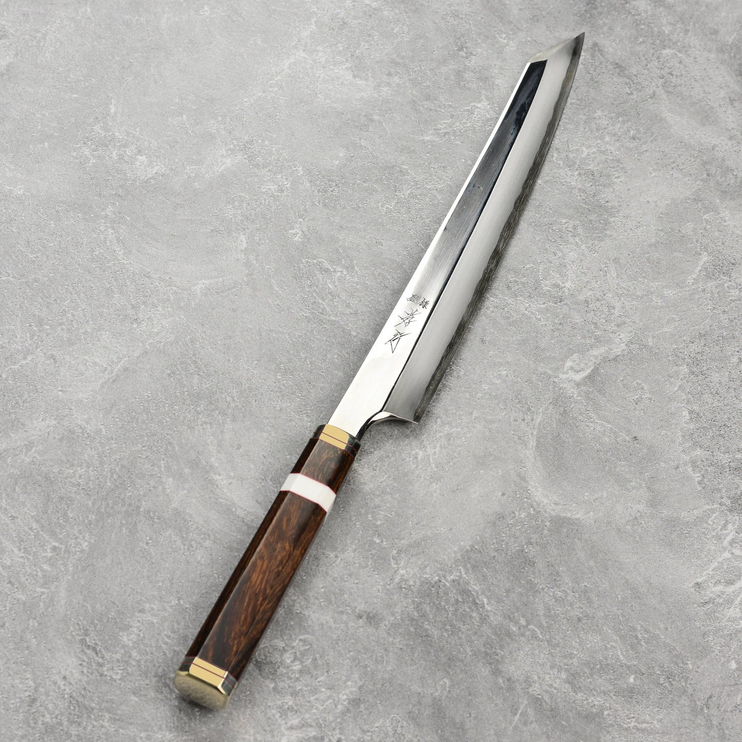 Takayuki Shiden Ginsan Single-Bevel 10.6" Kengata Yanagiba