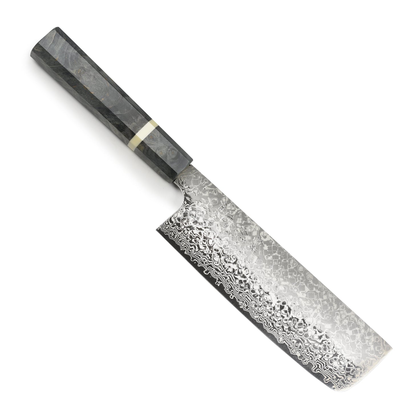 Hatsukokoro x Yauji Ginga34 Damascus 6.7" Nakiri
