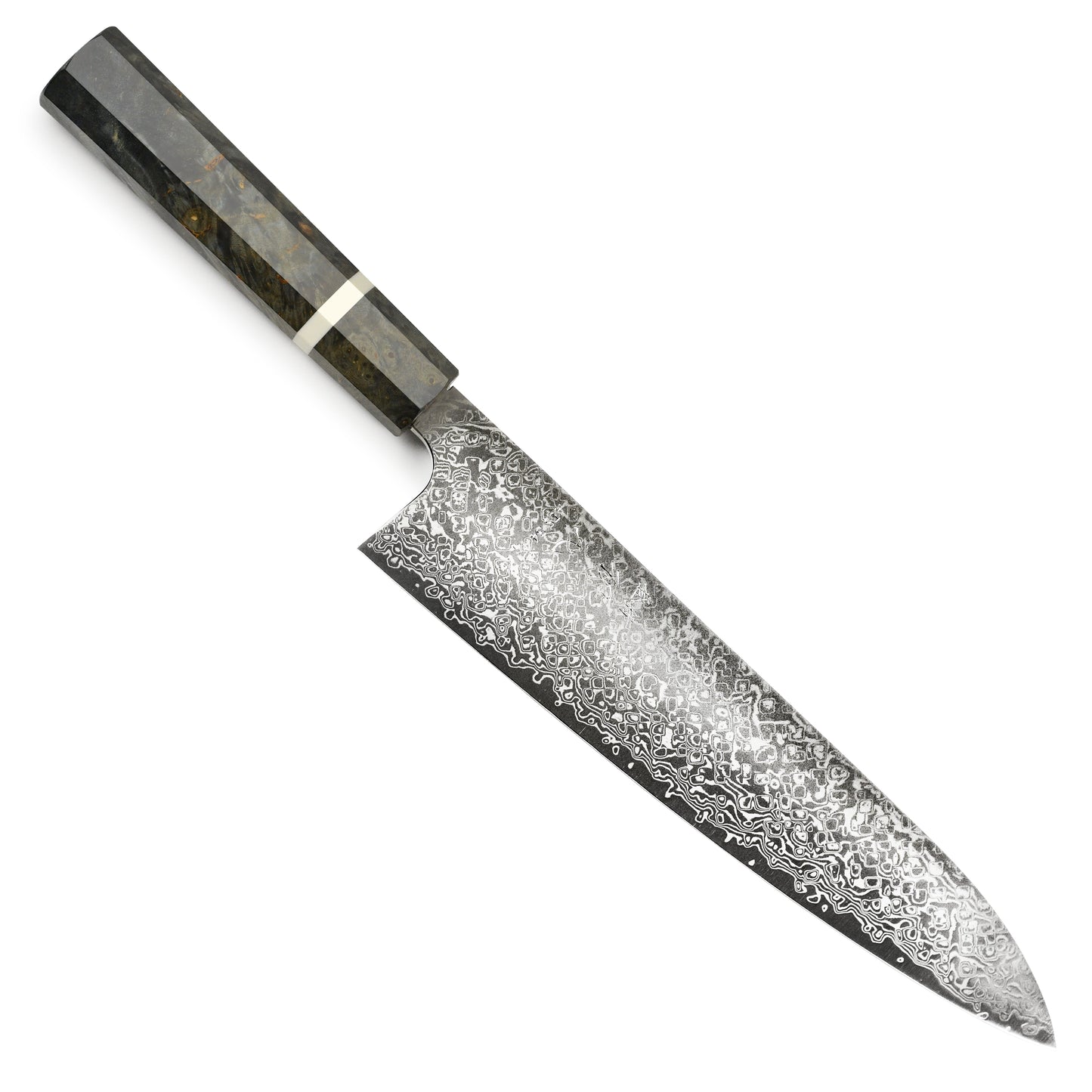 Hatsukokoro x Yauji Ginga34 Damascus 9.4" Gyuto