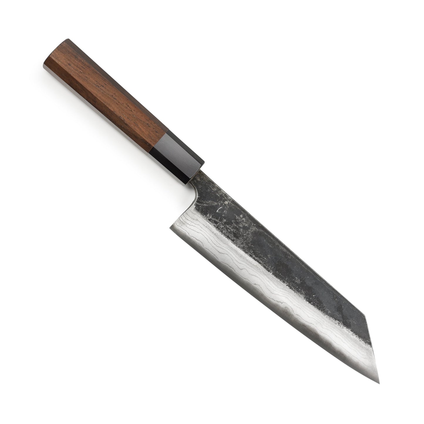 Hatsukokoro Kumokage Aogami #2 Kurouchi Damascus 7" Bunka