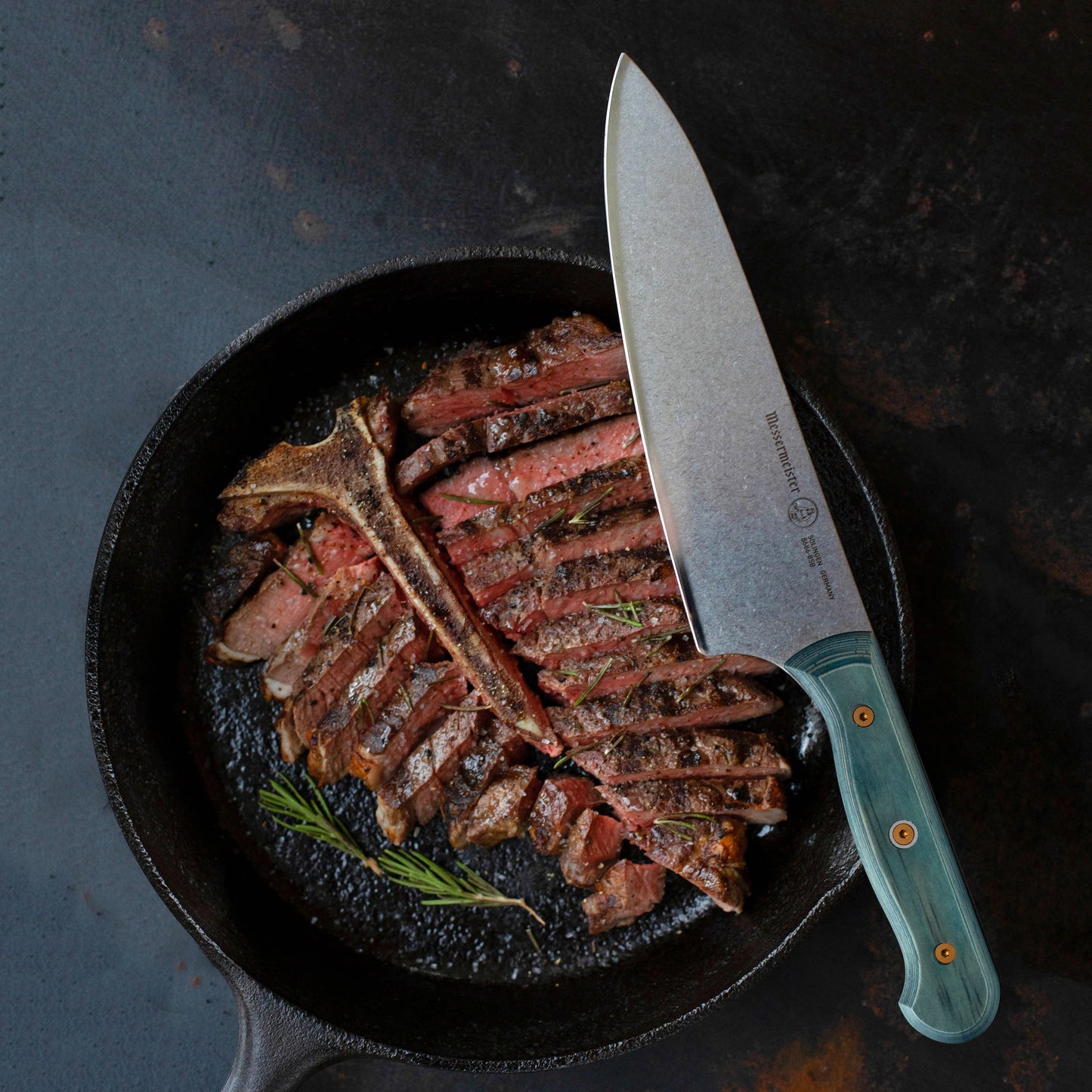 Messermeister Custom Indigo 8" Chef's Knife