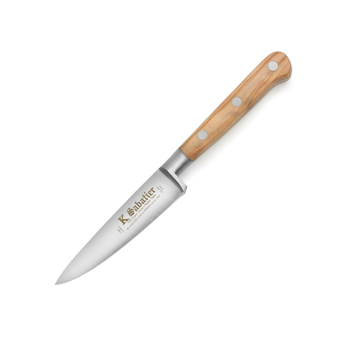 K Sabatier Olive Wood 4" Paring Knife