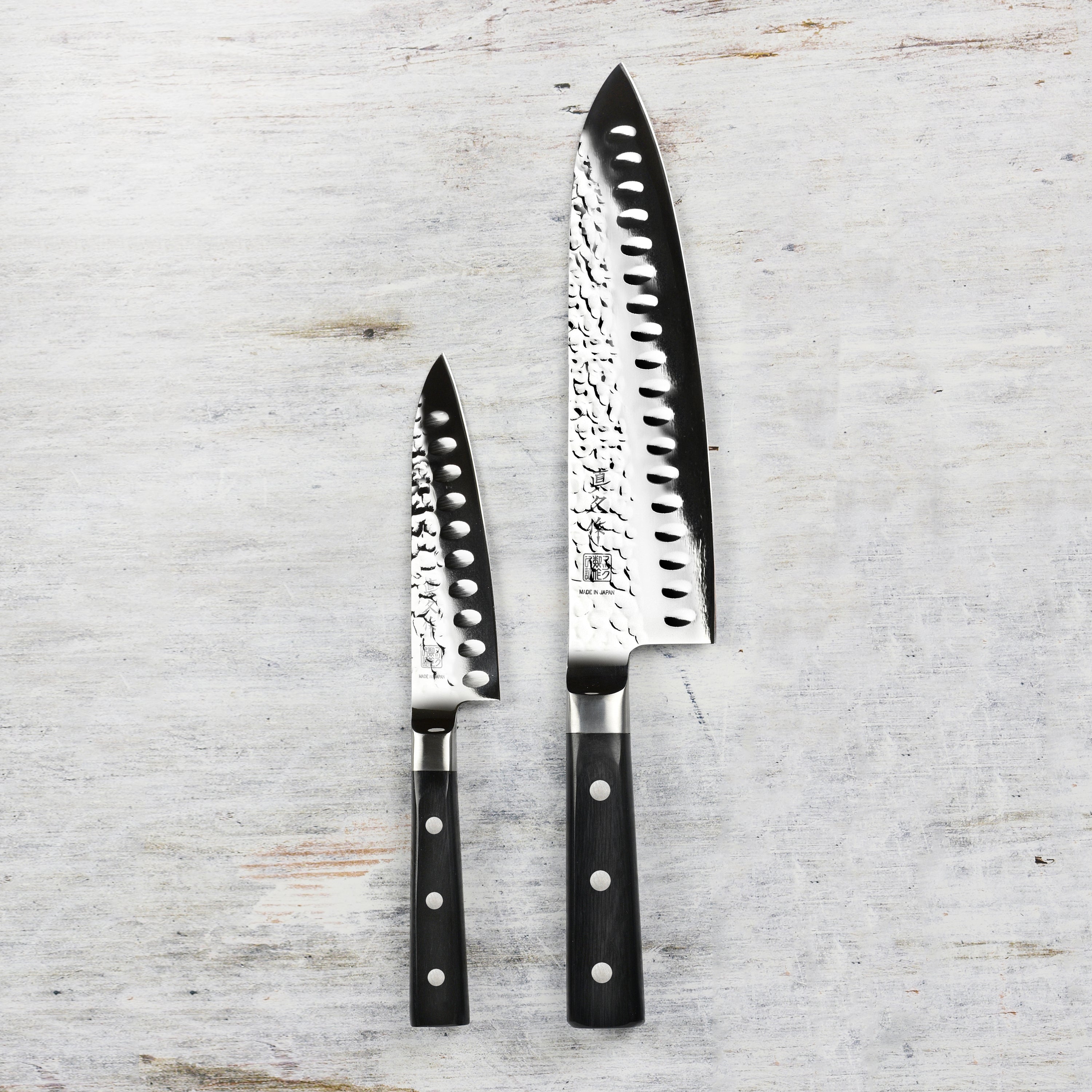 MAC Tsuchime 8" Chef's & Petty Knife Set