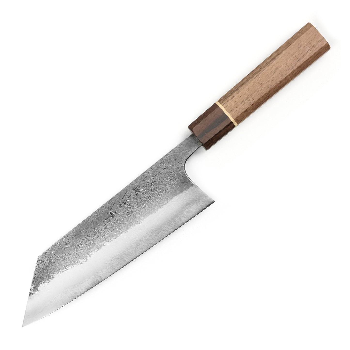 Matsubara Aogami #2 Nashiji Stainless Clad 6.7" Bunka