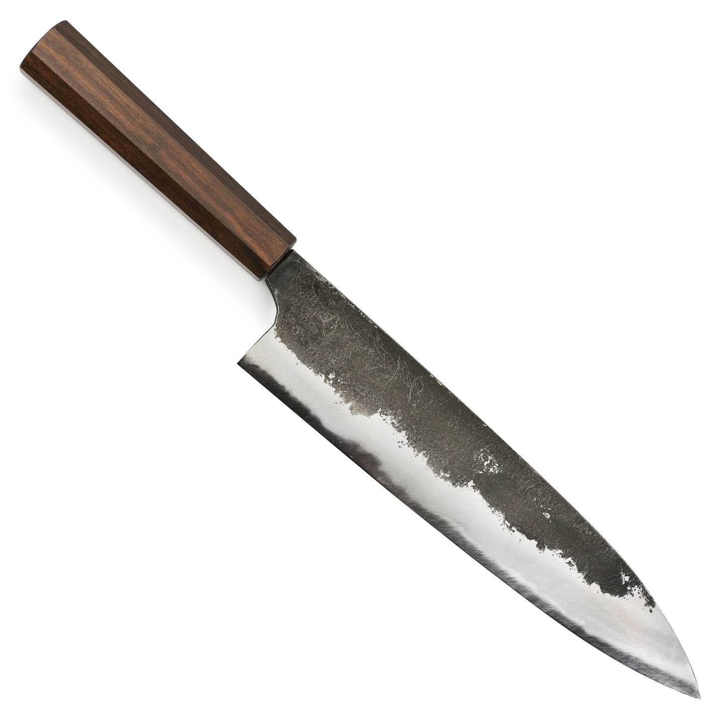 Mazaki Shirogami #2 Kurouchi Nashiji 9.4" Gyuto