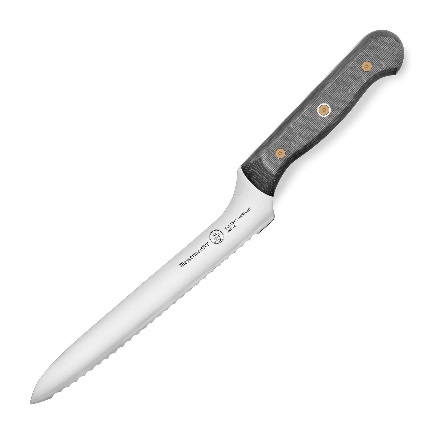 Messermeister Custom Micarta 8" Offset Bread Knife