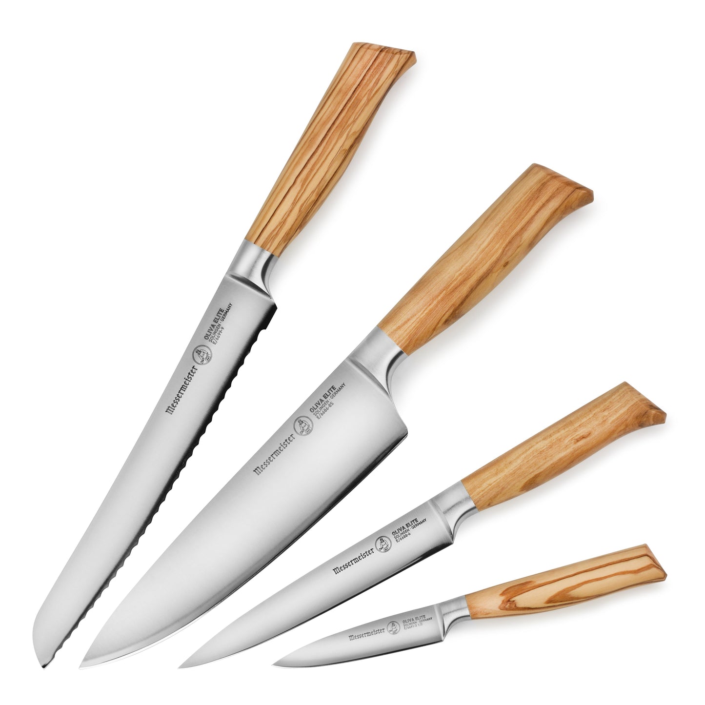 Messermeister Oliva Elite 4 Piece Knife Set