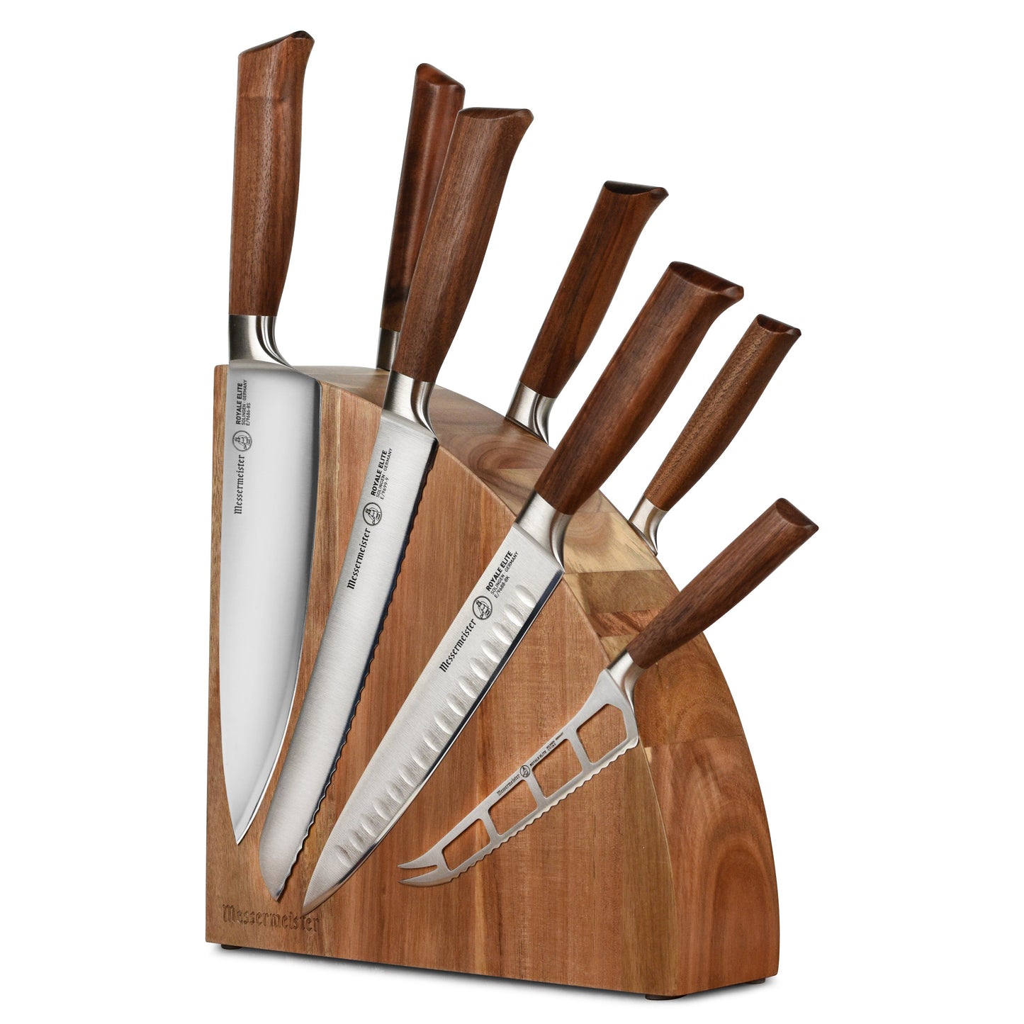 Messermeister Royale Elite 8 Piece Magnetic Knife Block Set