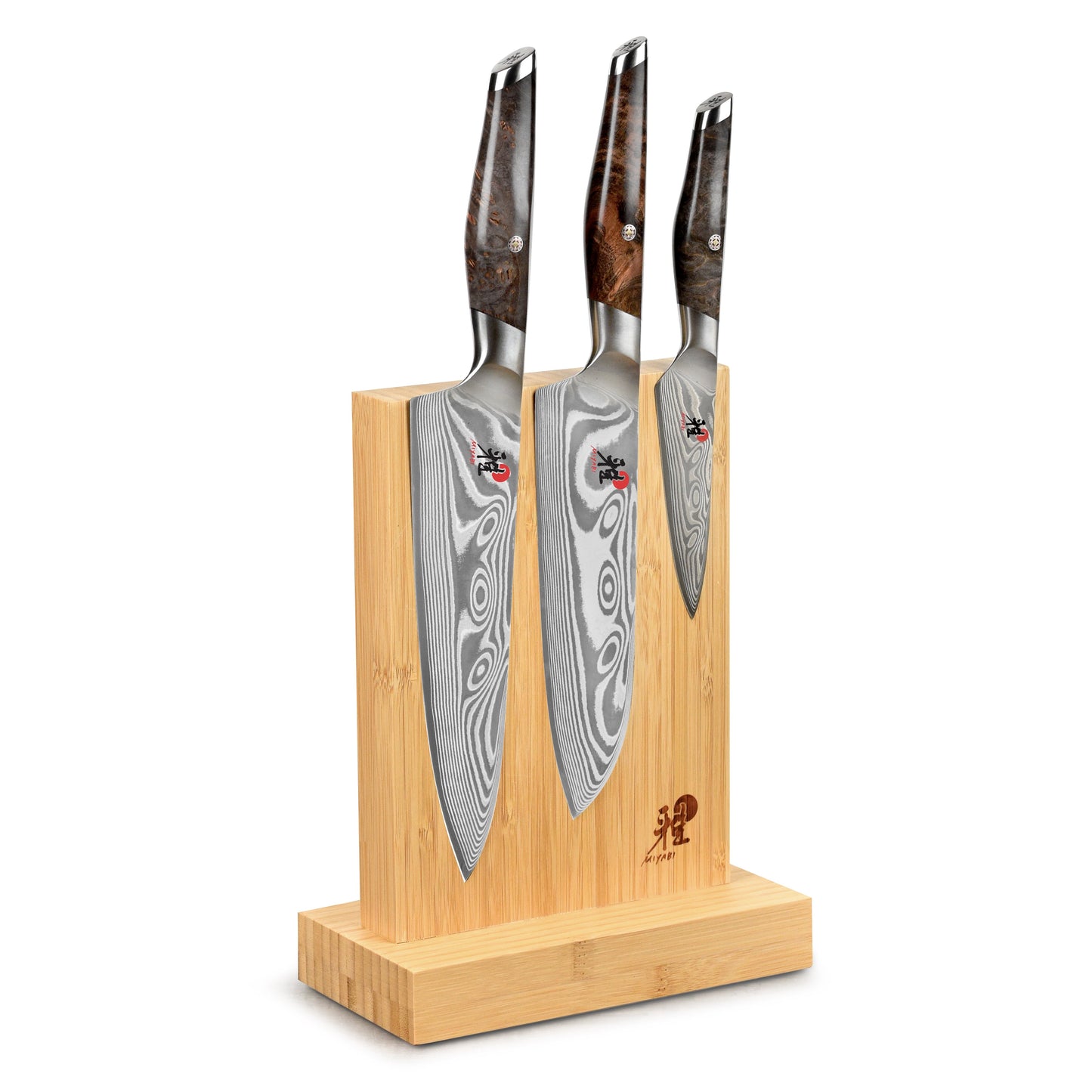 Miyabi Iki 4 Piece Magnetic Knife Stand Set