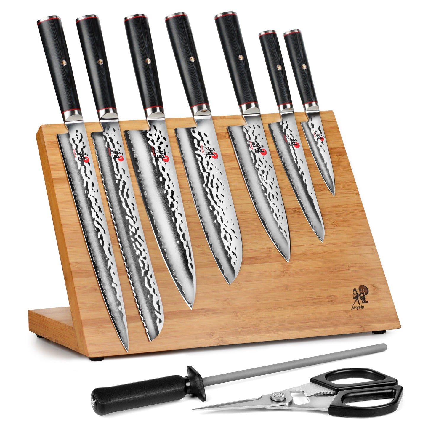 Miyabi Mizu SG2 10 Piece Magnetic Easel Knife Set