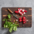 Steelport SteelCore 2-in-1 Walnut Cutting Board, 18x12"