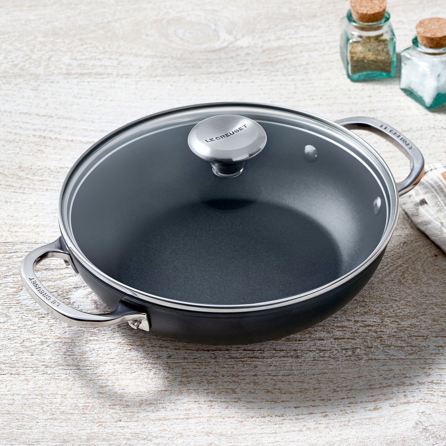 Le Creuset 8" Tempered Glass Lid with Stainless Steel Knob