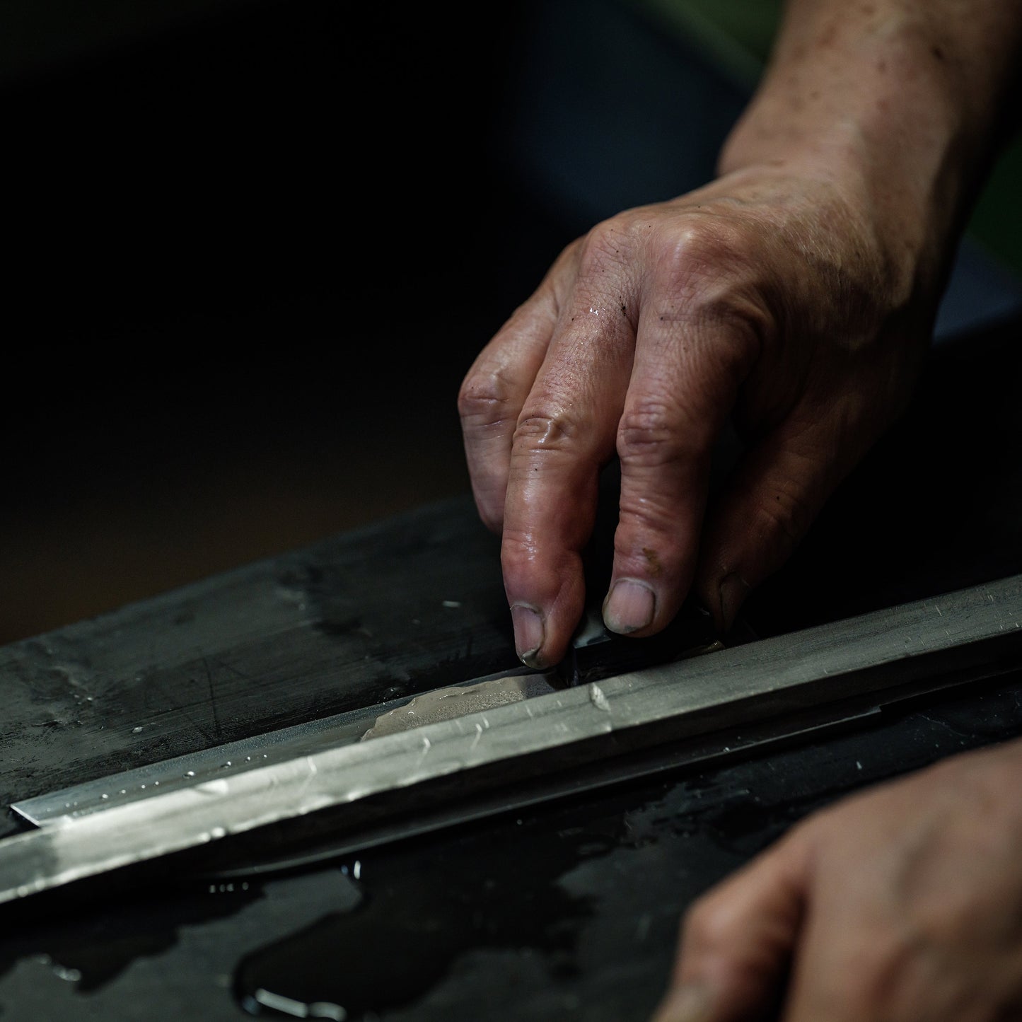 Takayuki Ginsan Hand-Forged 10.6" Kengata Yanagiba