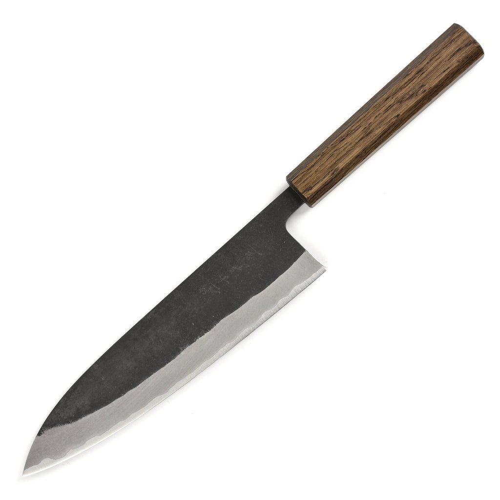 Shiro Kamo Aogami Super Kurouchi Stainless Clad 8.25" Gyuto