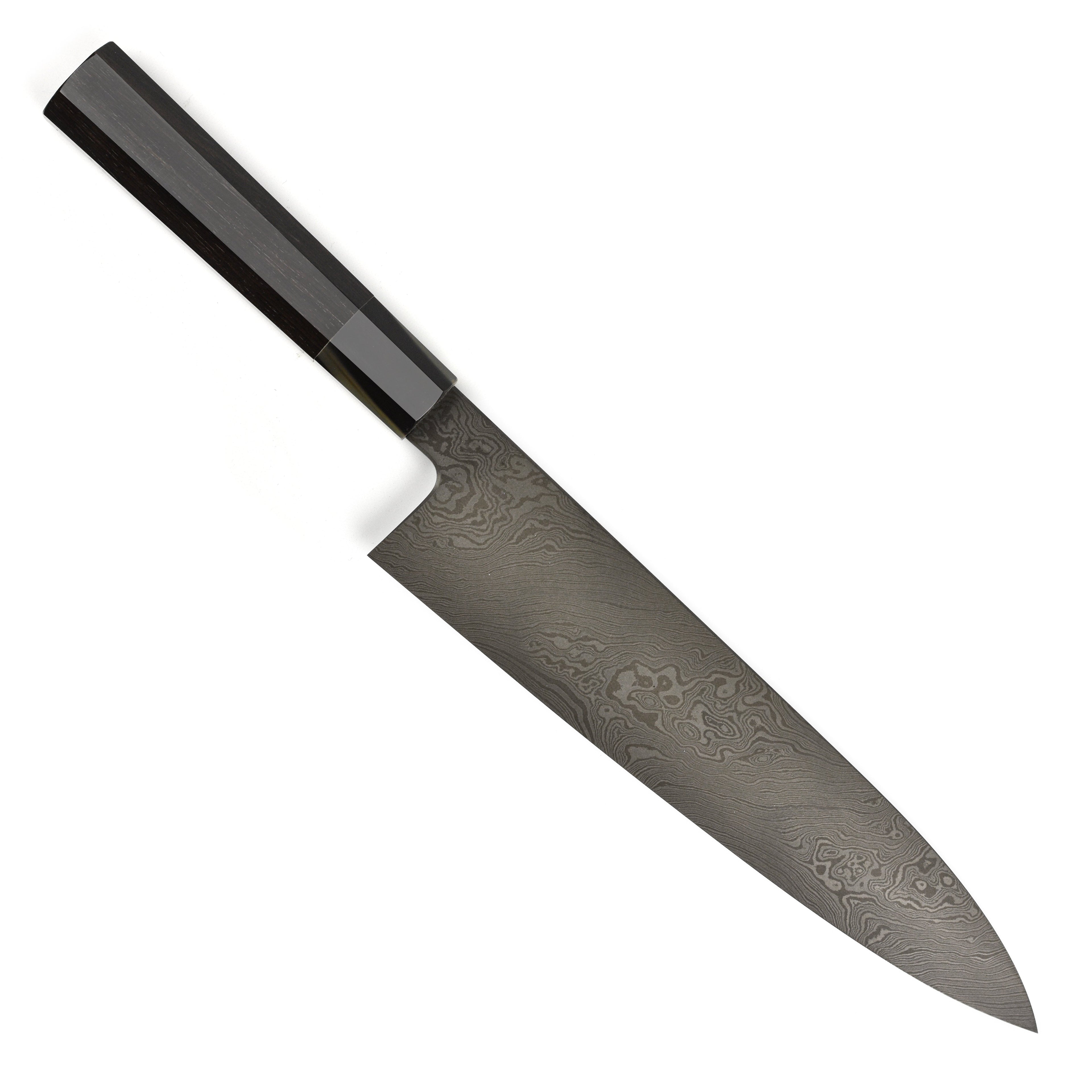 Shoichi Hashimoto Tobikumo Aogami #2 + Shirogami #2 Coreless Damascus 9.4" Gyuto
