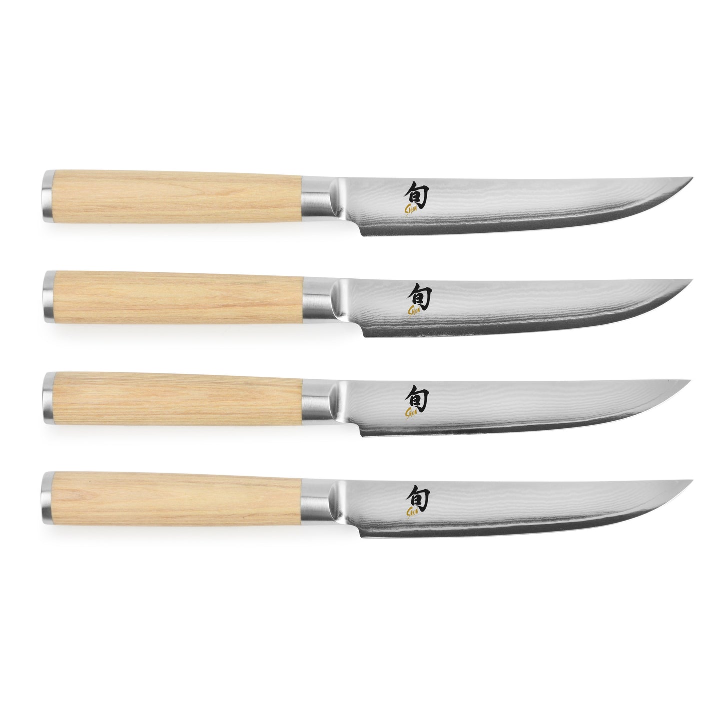 Shun Classic Blonde 4 Piece Steak Knife Set