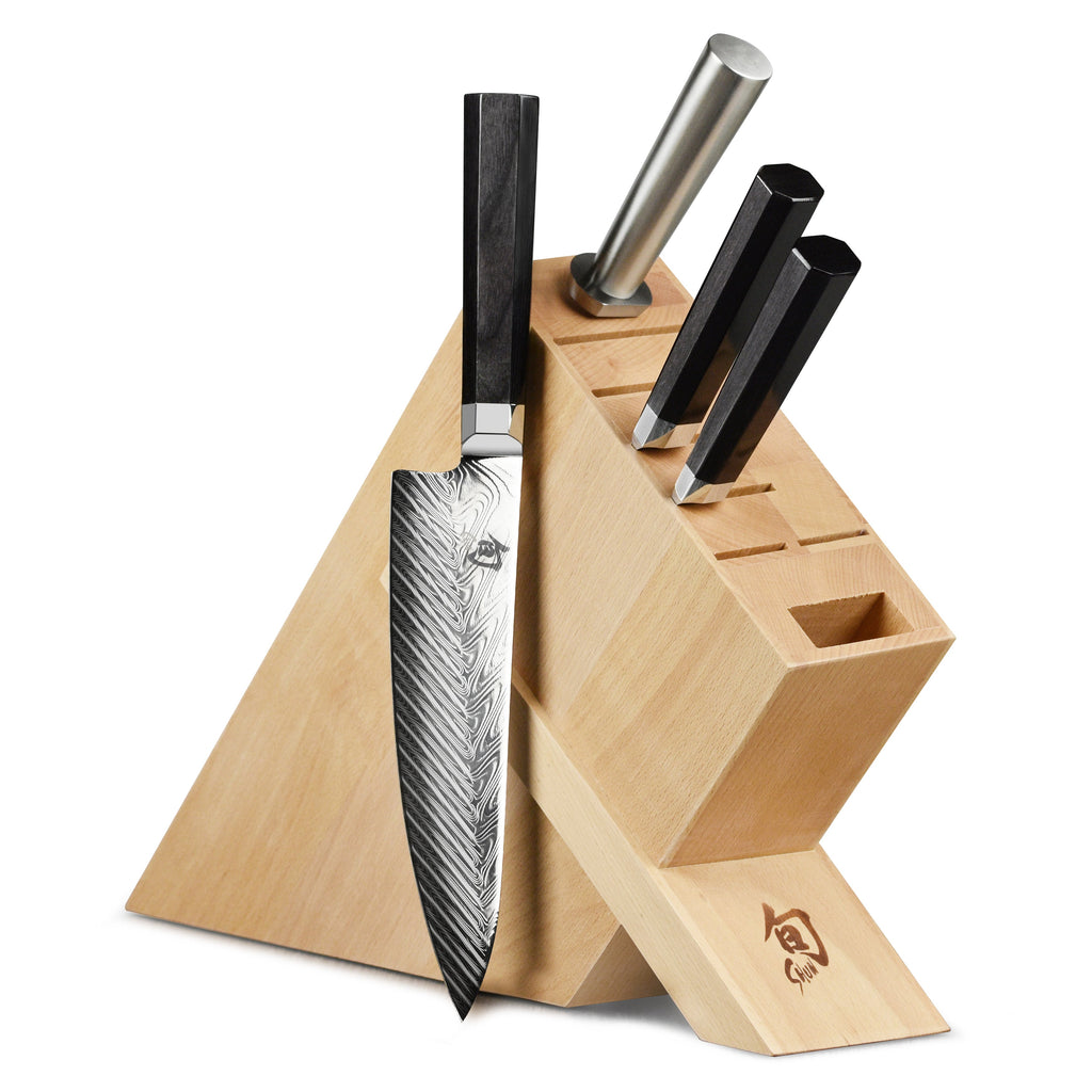 Shun Dual Core 5 Piece Knife Block Set