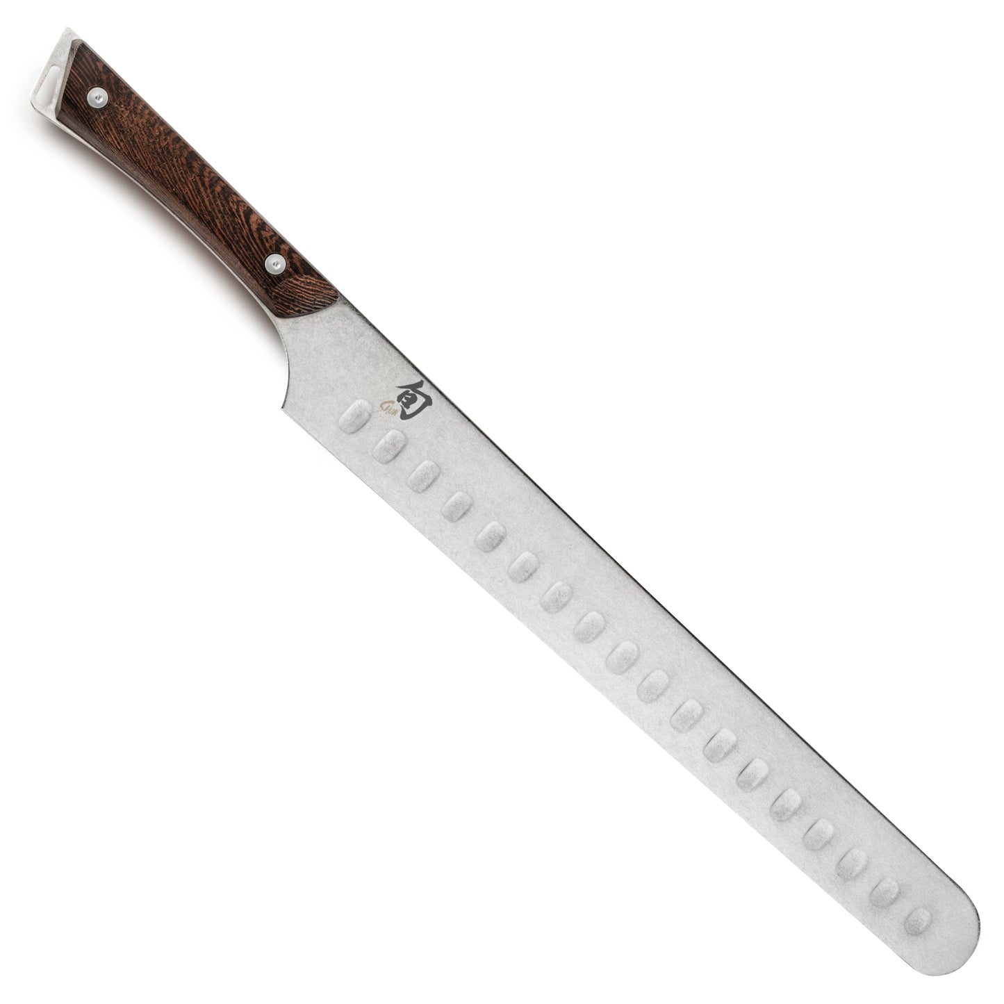 Shun Kanso 12" Hollow Edge Brisket Knife with Saya