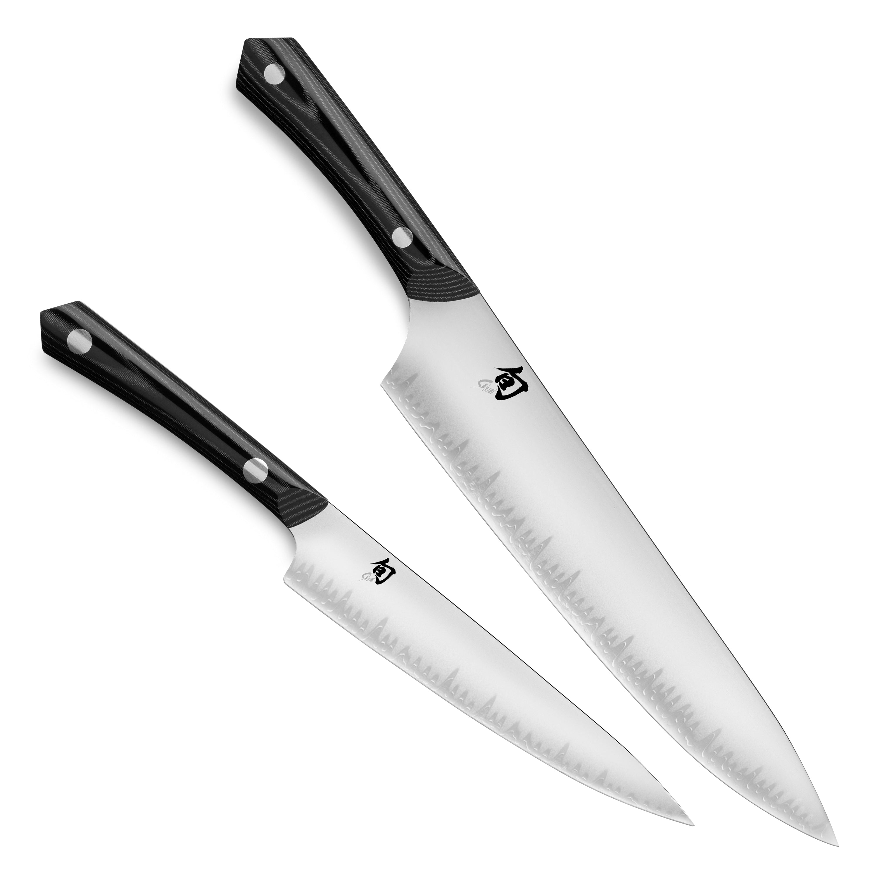 Shun Narukami Blue #2 Carbon Steel 10" Chef's & 6" Utility Knife Set