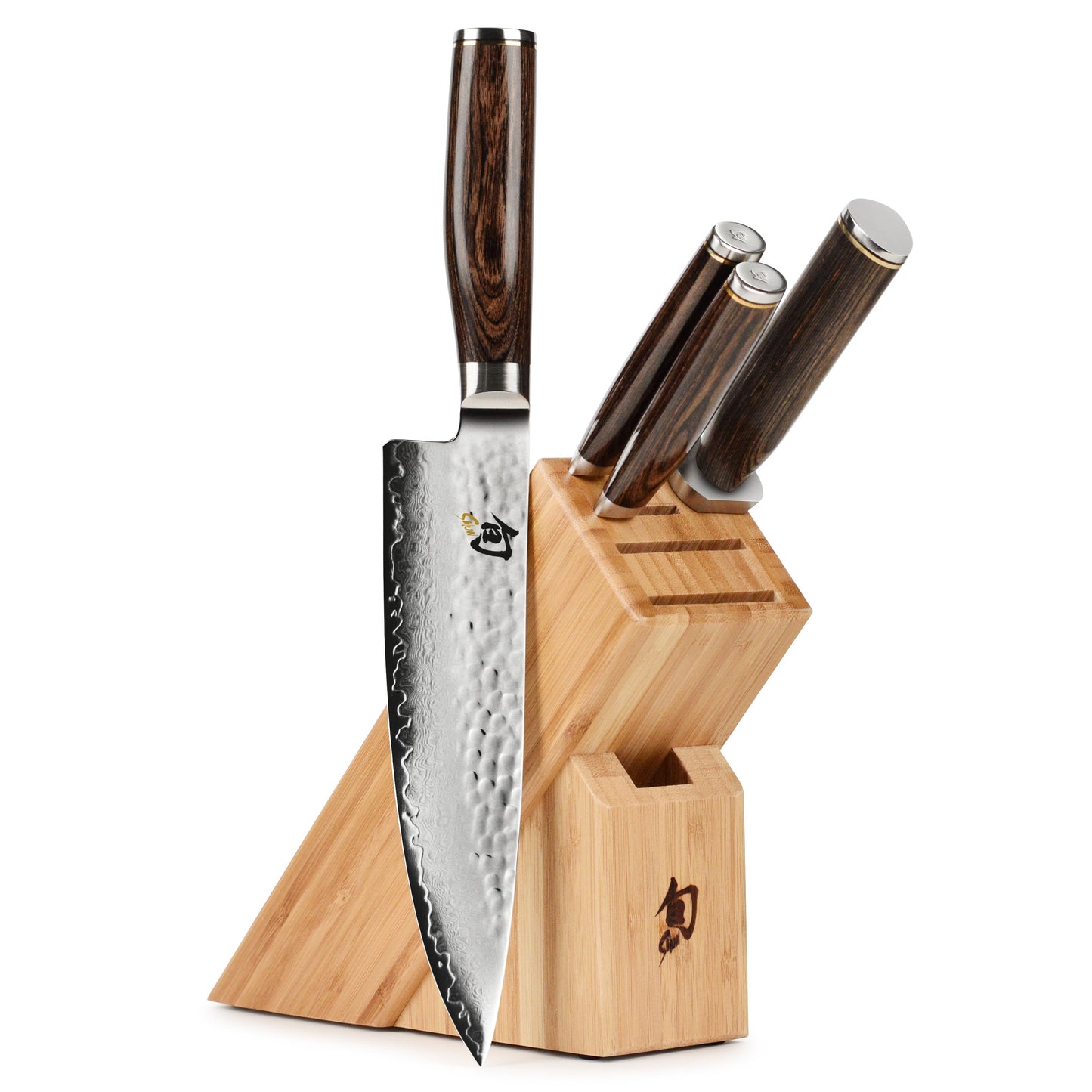 Shun Premier 5 Piece Slimline Knife Block Set