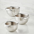 Hestan Stainless Steel 3 Piece Mixing Bowl Set