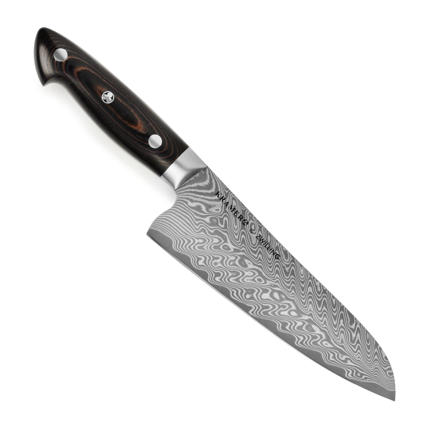 Kramer Stainless Damascus 7" Santoku Knife