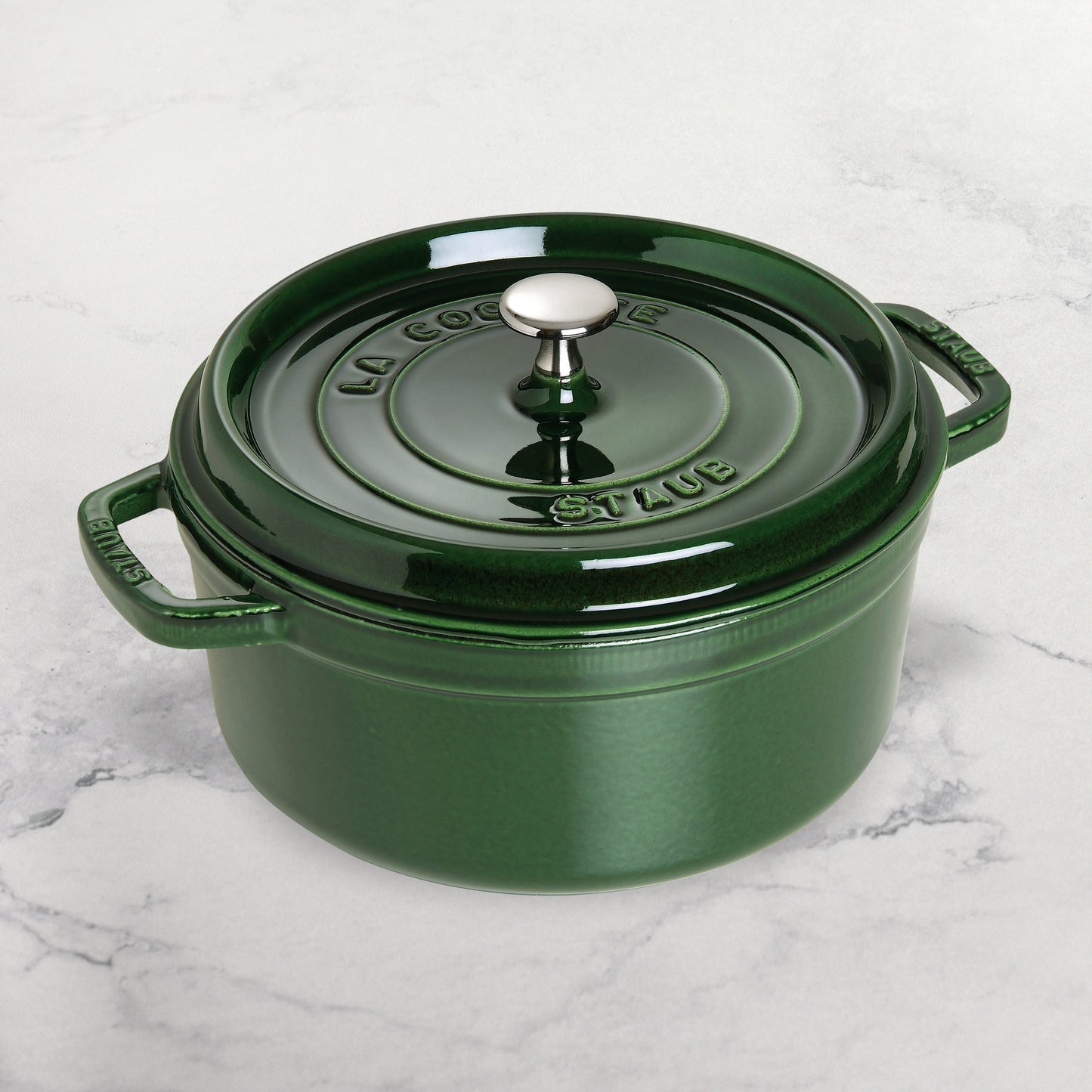Staub 7-quart Basil Round Dutch Oven