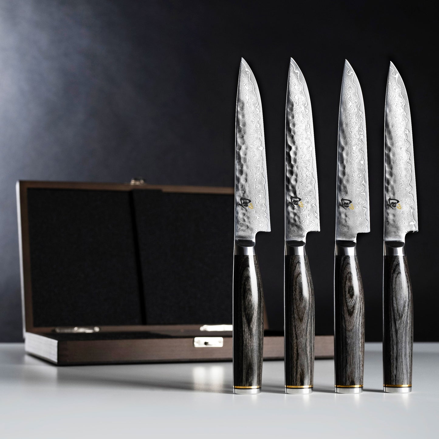 Shun Premier Grey 4 Piece Steak Knife Set