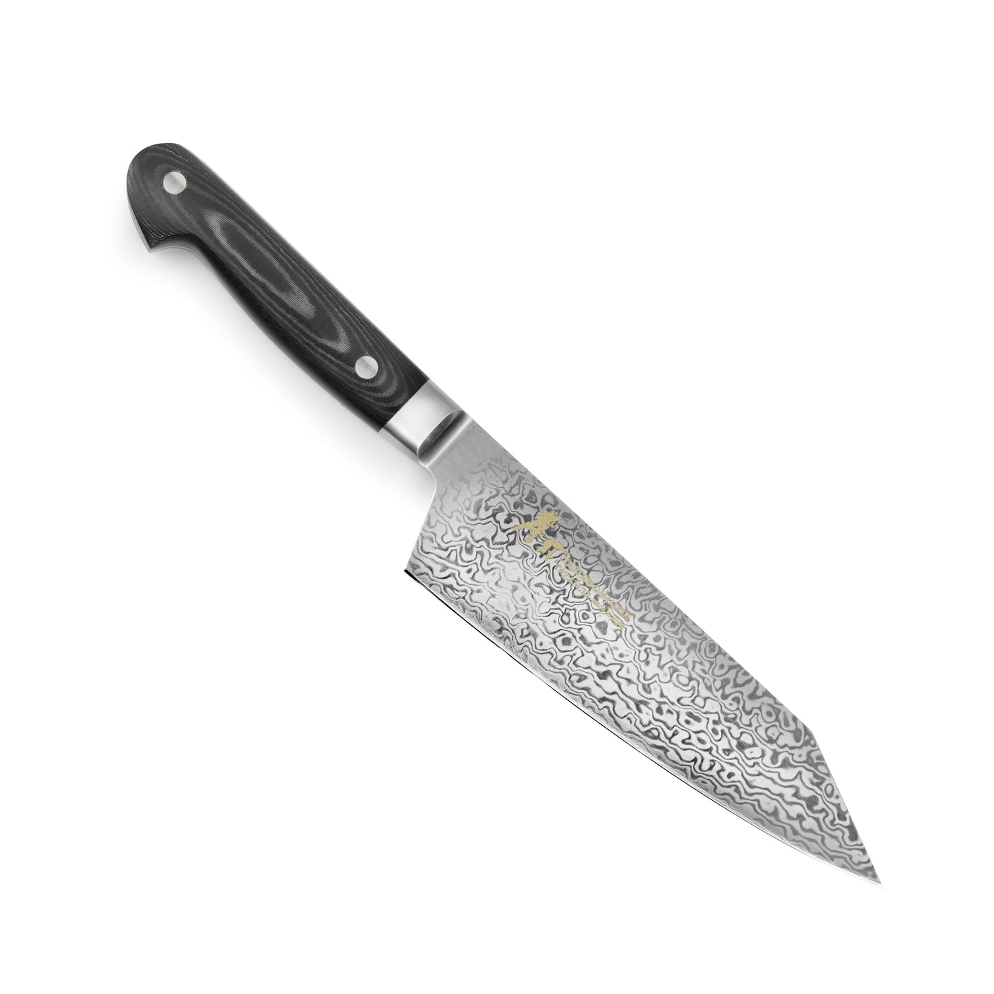 Takayuki Coreless Damascus 6.3" Bunka