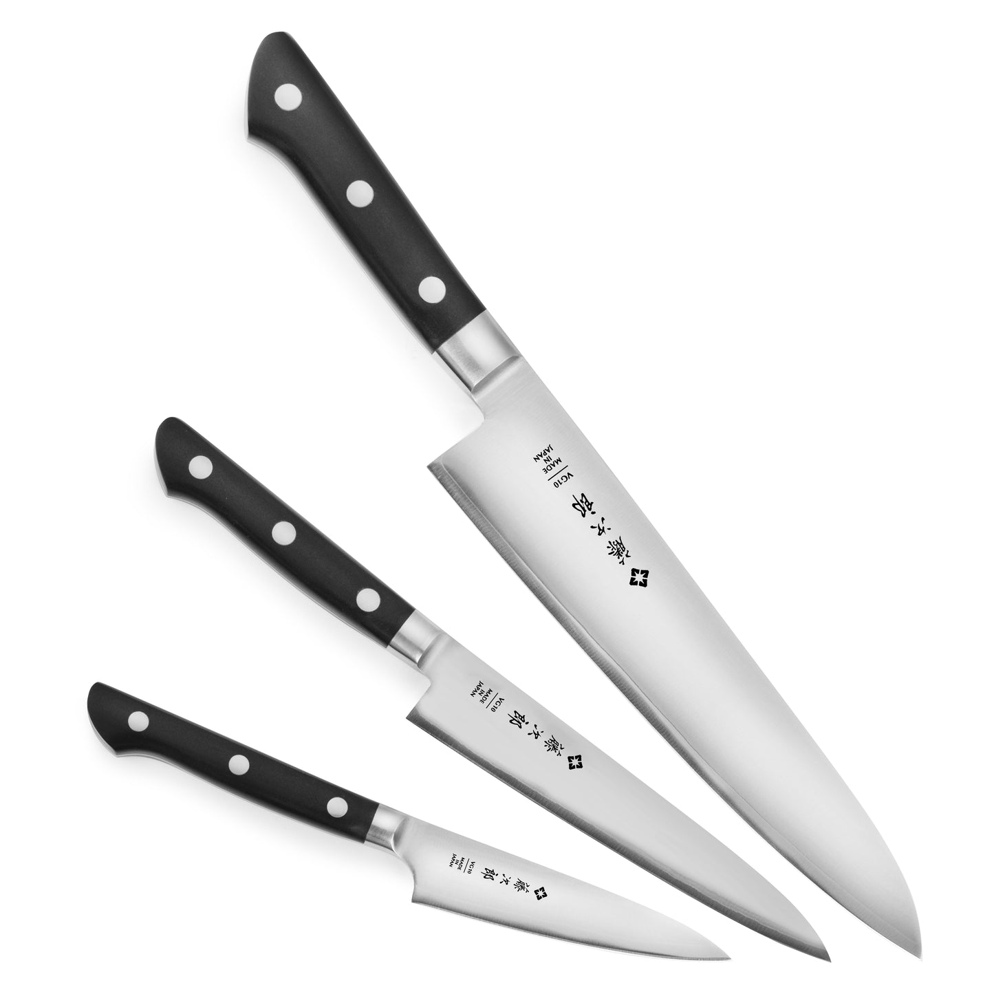 Tojiro Classic 3 Piece Knife Set