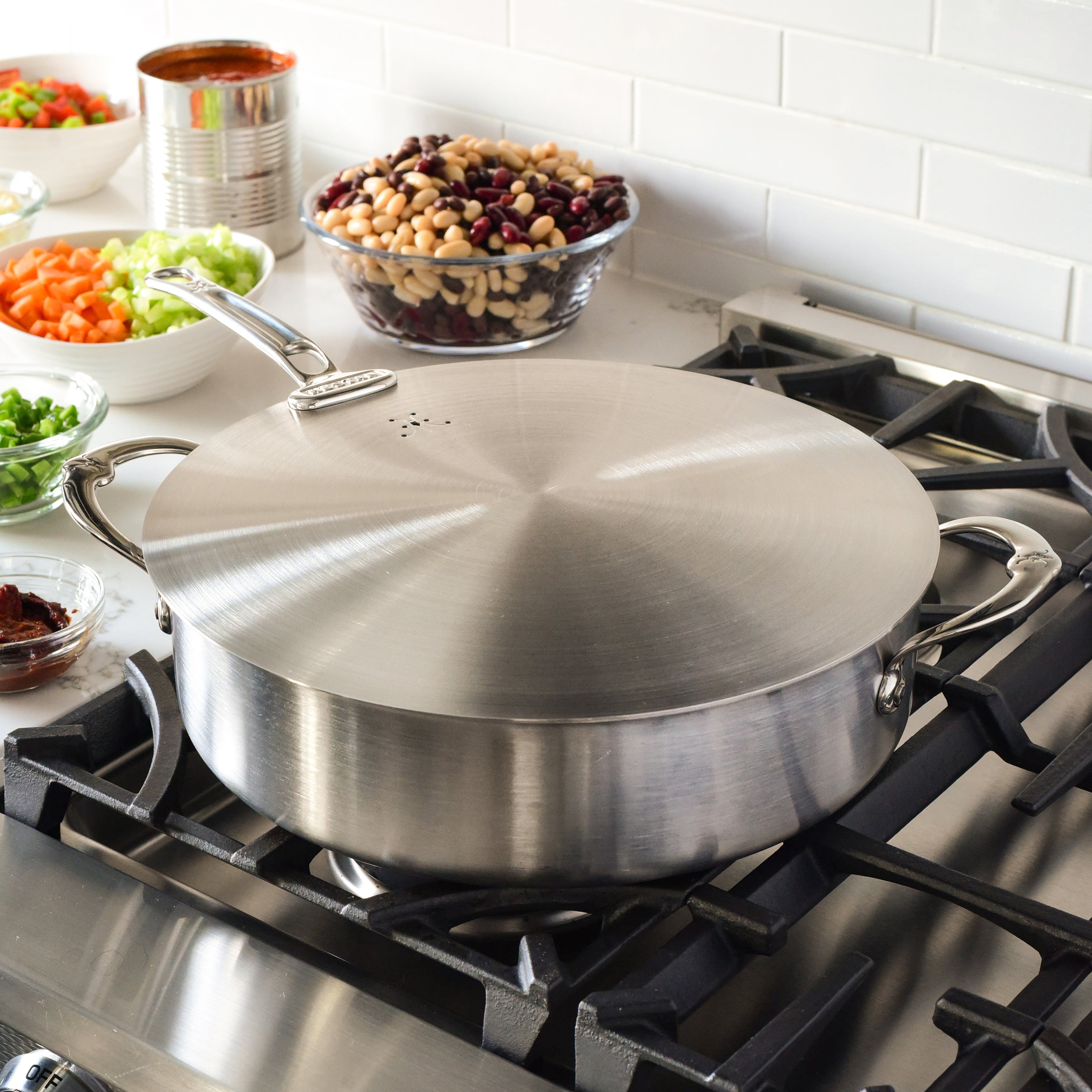 Hestan 8.5 & 12.5" Universal Lid Set