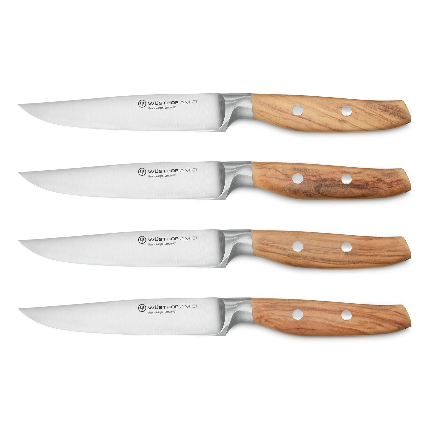 Wusthof Amici 4 Piece Steak Knife Set